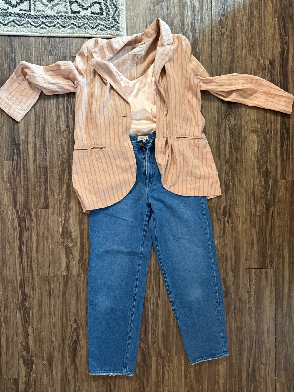 We The Free Vida Pinstripe Jacket